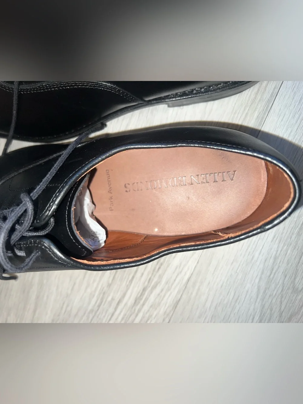 Allen Edmonds Park Avenue Cap-toe Oxford size 12